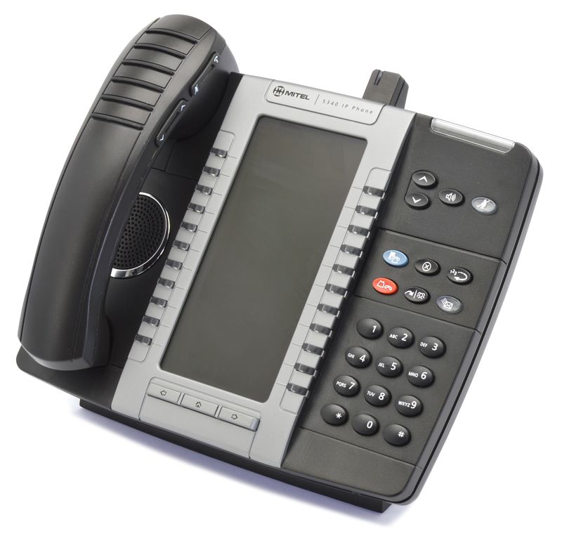 Mitel 5340 IP Dual Mode Large Backlit Display Phone w/ Cordless Handset (50005071, 50005521, 50005405) Refurbished - Mitel refurbished available on PCLiquidations