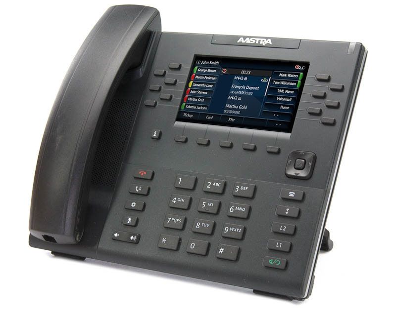 Aastra 6869i 12-Line Gigabit IP Display Speakerphone - Grade A Refurbished -  refurbished available on PCLiquidations