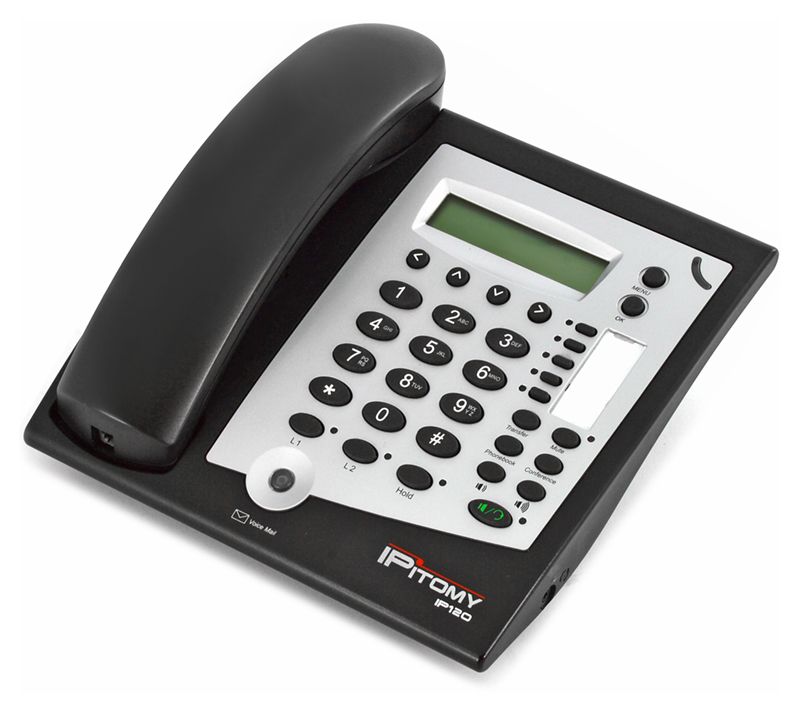 IPitomy IP120 PoE VoIP Display IP Phone Refurbished -  refurbished available on PCLiquidations
