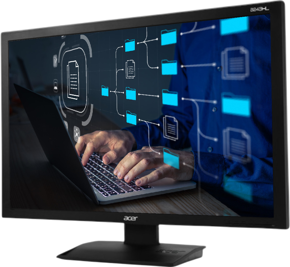 Acer B243HL 24"" LED LCD Monitor - Grade B Refurbished - Acer refurbished available on PCLiquidations