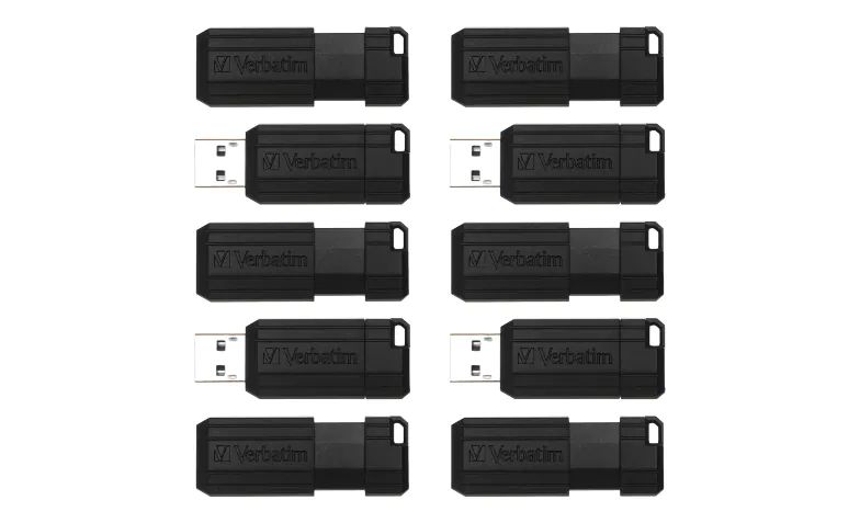 Verbatim 32GB SnG USB Flash Drive (10 Pack) Refurbished - Verbatim refurbished available on PCLiquidations