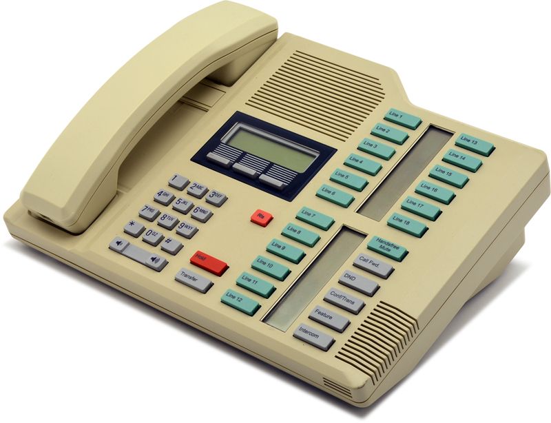Nortel Norstar M7324 Ash Receptionist Display Phone (NT8B40) Refurbished -  refurbished available on PCLiquidations