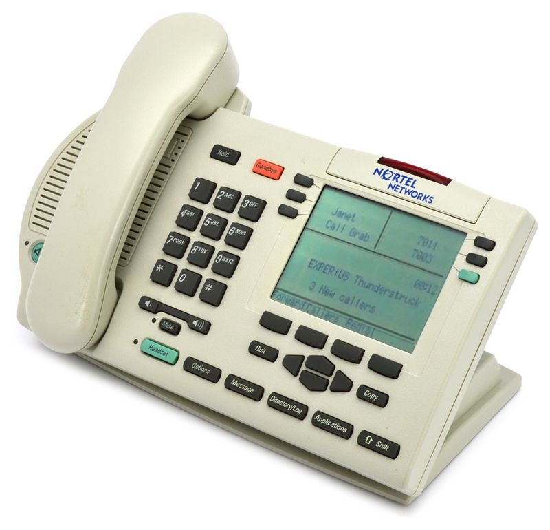 Nortel Meridian M3904 Platinum Display Speakerphone (NTMN34) Refurbished -  refurbished available on PCLiquidations