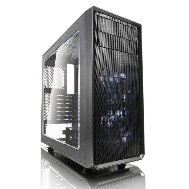 Fractal Design Focus G ATX Mid Tower Desktop w/ Window -Gunmetal Gray (ATX, MicroATX, ITX) Refurbished -  refurbished available on PCLiquidations