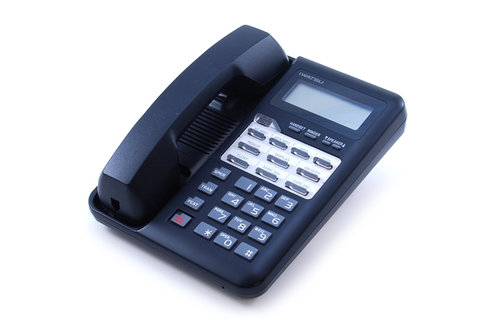 Iwatsu ADIX IX-6IPKTD-E 6-Button Black IP Phone (104294) Refurbished -  refurbished available on PCLiquidations