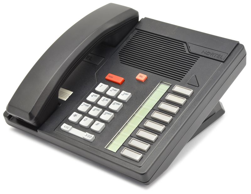 Nortel Meridian M5008 Black Business Phone (NT4X40) Refurbished -  refurbished available on PCLiquidations