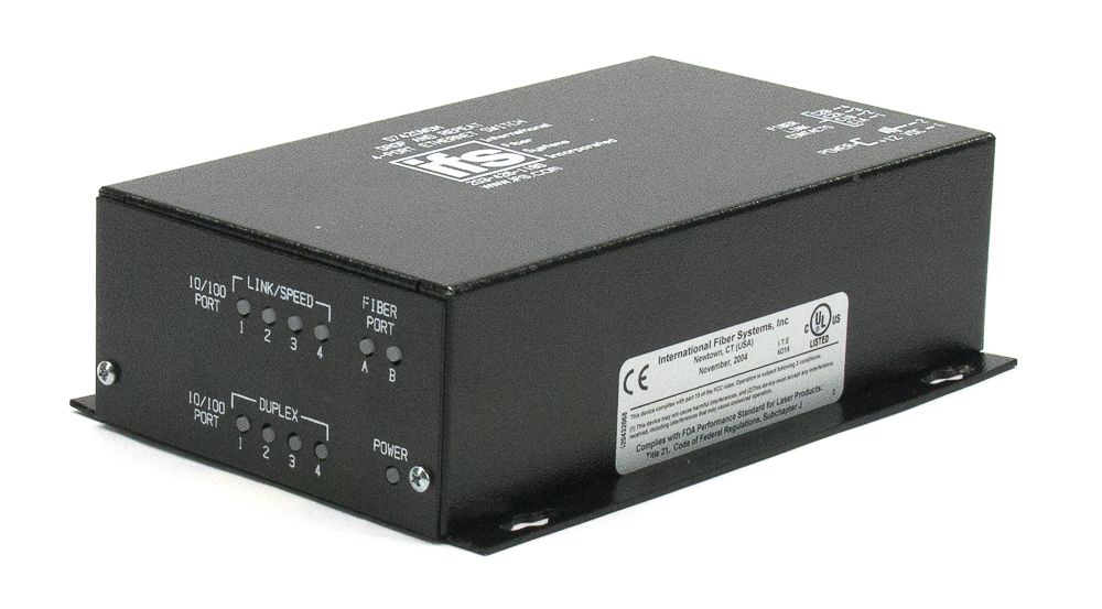 IFS D7420WDM 4-Port RJ-45 10/100 Switch Refurbished -  refurbished available on PCLiquidations