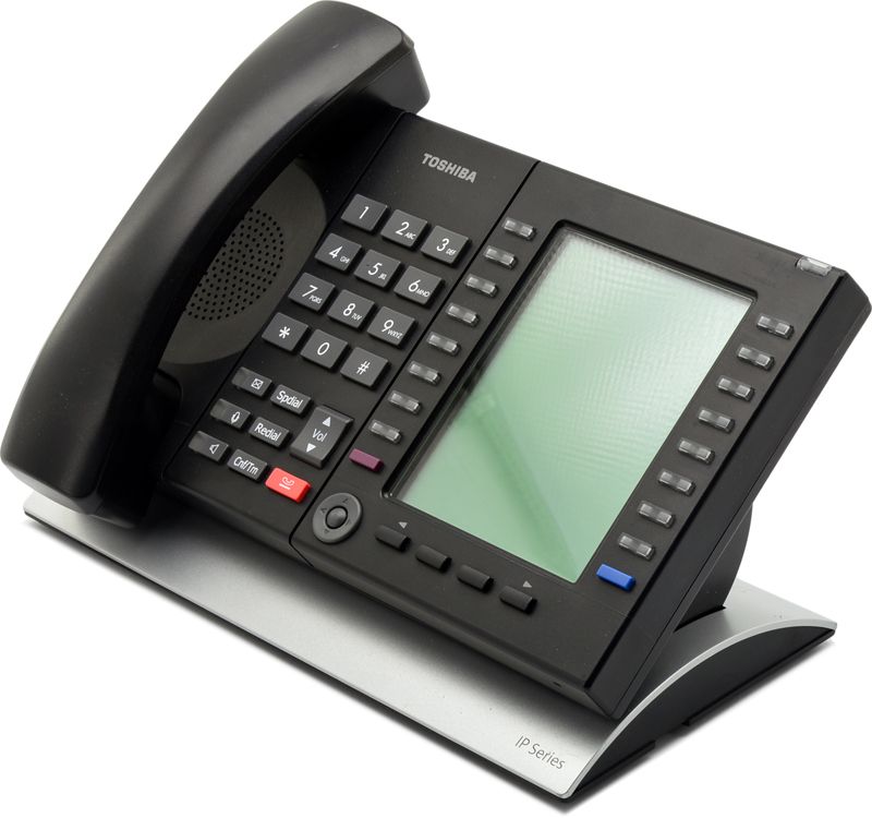 Toshiba IP5531-SDL 20-Button Large Display IP Phone - Grade A Refurbished - Toshiba refurbished available on PCLiquidations
