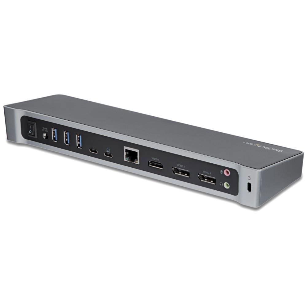 StarTech USB-C 4K Triple Monitor Docking Station w/ 100W Power Delivery Refurbished - StarTech.com (standardized as per the brand's official website refurbished available on PCLiquidations