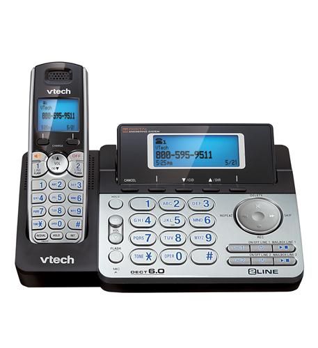 Buy Vtech DS6151 2-line DECT Cordless Phone with Answering System Refurbished - $101.59 Vtech DS6151 2-line DECT Cordless Phone with Answering System Refurbished - VTech refurbished available on PCLiquidations