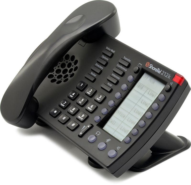 Buy ShoreTel 212k 12-Button Black IP Phone (IP212k) - Black - Grade B Refurbished - $37.95 ShoreTel 212k 12-Button Black IP Phone (IP212k) - Black - Grade B Refurbished - refurbished available on PCLiquidations