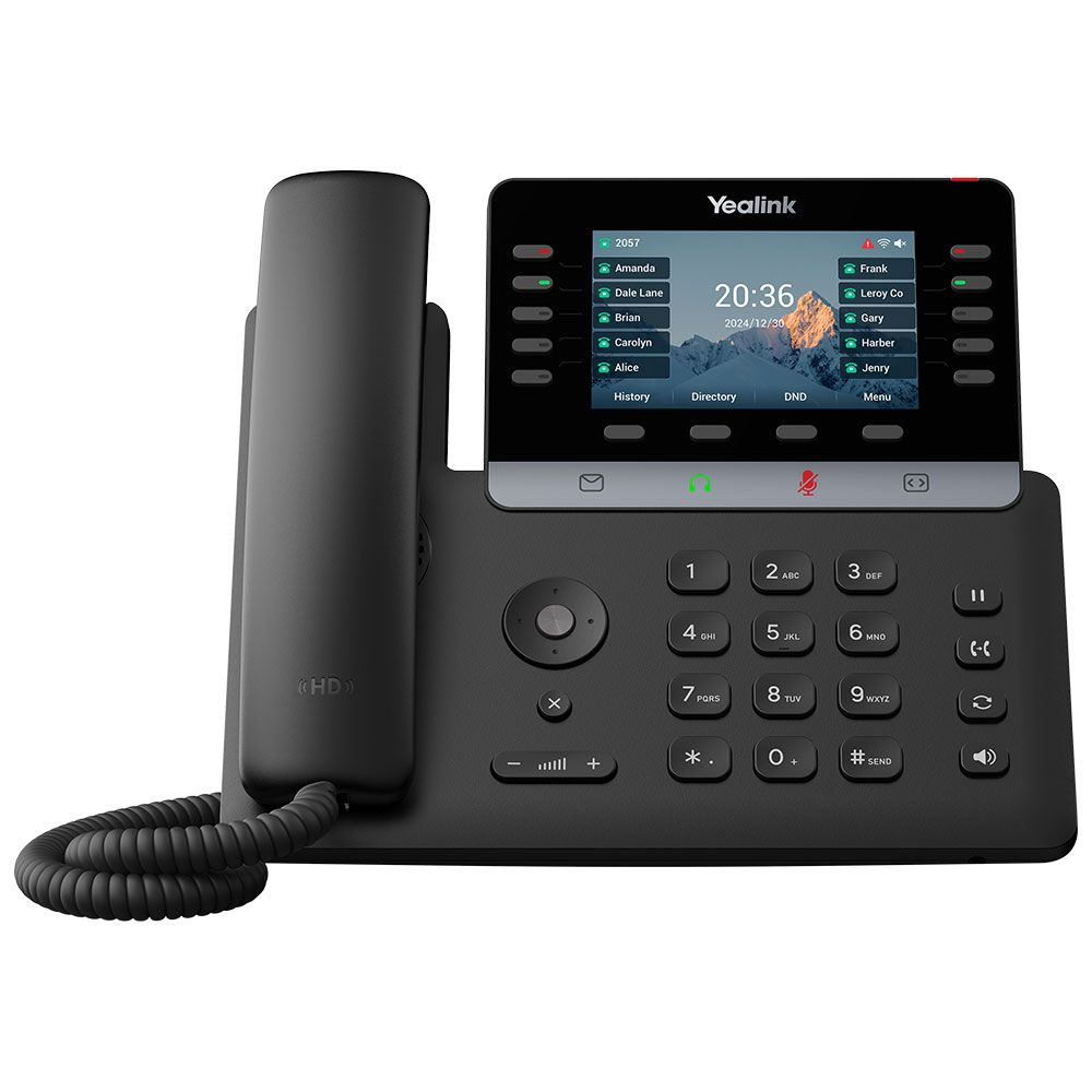 Yealink SIP-T74U Gigabit IP Phone w/ 4.3-inch LCD Screen Refurbished - Yealink refurbished available on PCLiquidations