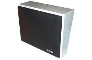 VALCOM V-1052C 8in Amplified Wall Speaker, Metal, Black Refurbished -  refurbished available on PCLiquidations