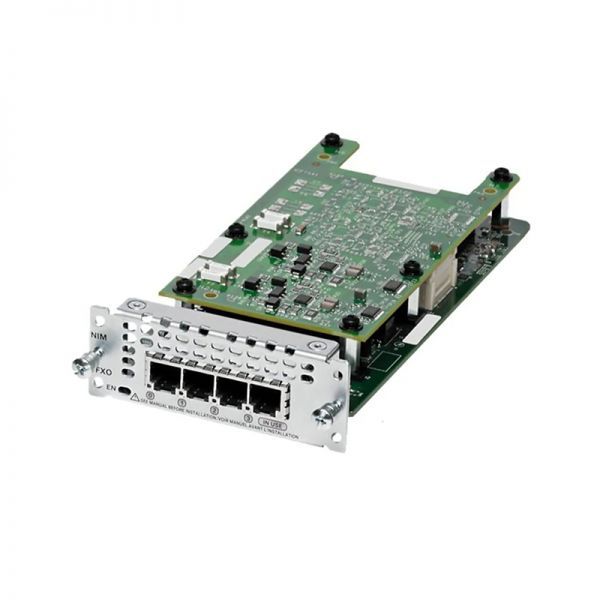 Cisco NIM-4FXO Network Interface Module - Refurbished Refurbished - Cisco Systems Inc. refurbished available on PCLiquidations