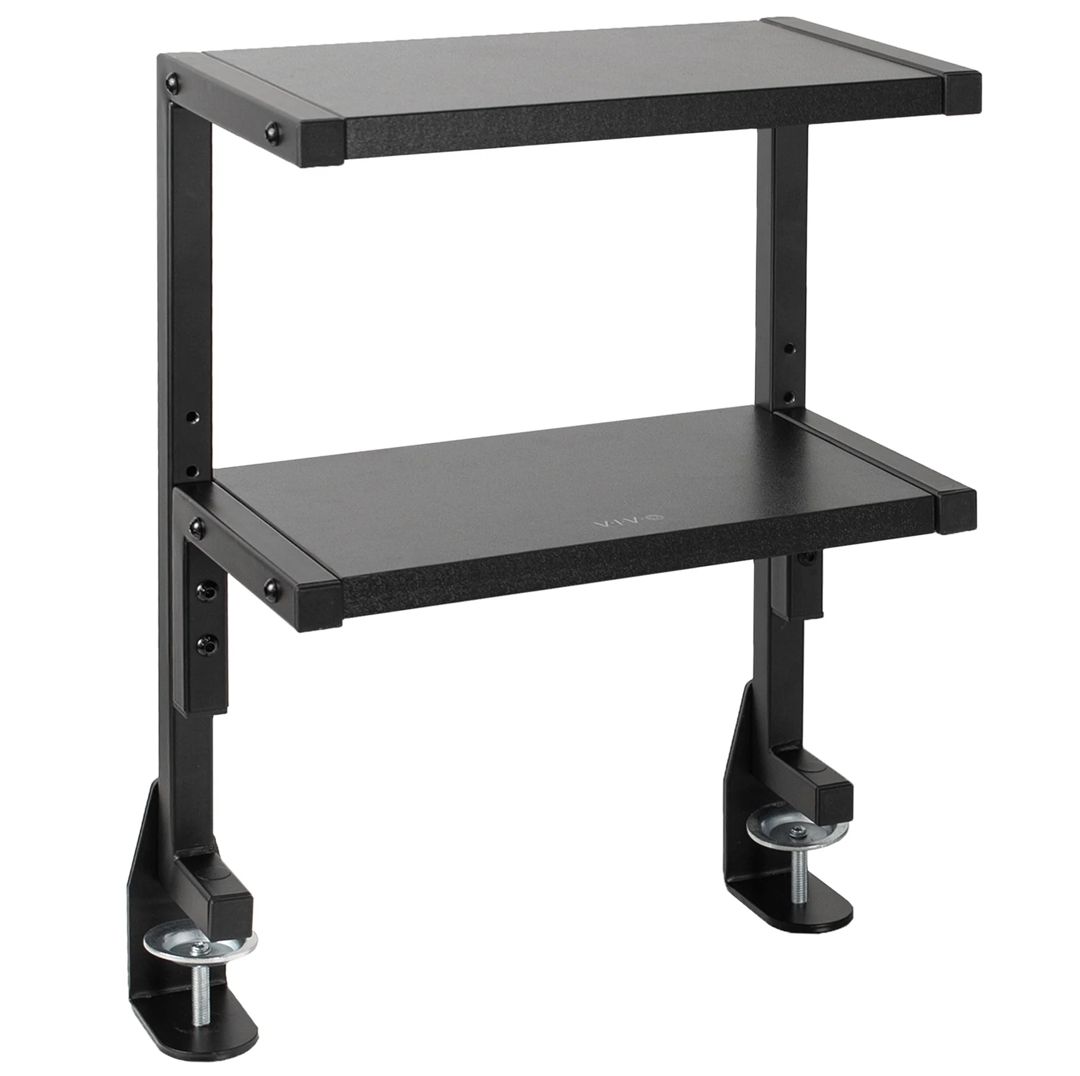Buy VIVO Above/Below Clamp-on 13 Dual Shelf Refurbished - $49.99 VIVO Above/Below Clamp-on 13 Dual Shelf Refurbished - refurbished available on PCLiquidations