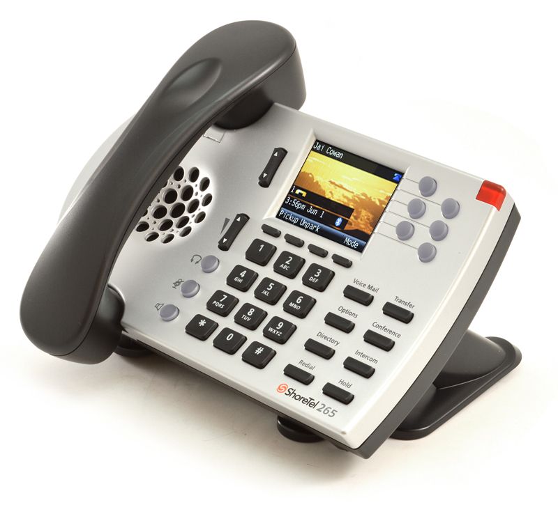ShoreTel 265 Silver IP Color Display Phone Refurbished -  refurbished available on PCLiquidations