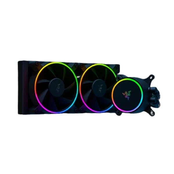 Razer Hanbo Chroma RGB AIO Liquid Cooler 240MM (aRGB Pump Cap) - Refurbished Refurbished - Razer refurbished available on PCLiquidations