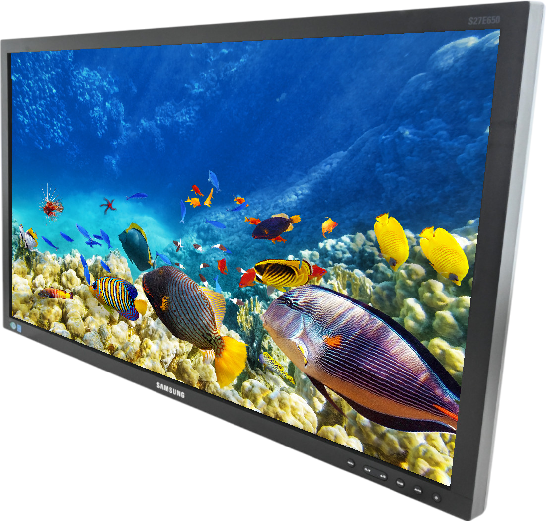Samsung S27E650D 27"" FHD LCD Monitor - No Stand - Grade C Refurbished - Samsung refurbished available on PCLiquidations