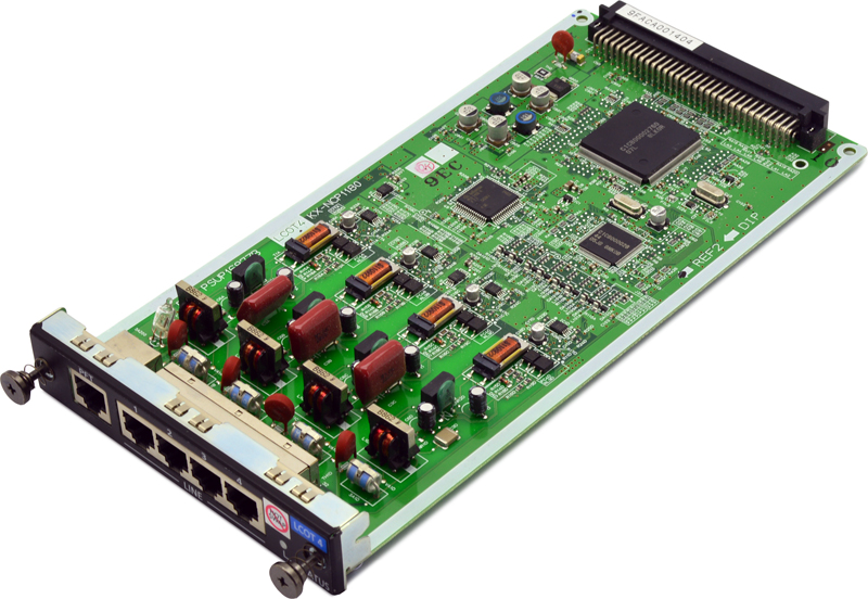 Panasonic KX-NCP1180 4-Port Analog Trunk Card Refurbished - Panasonic refurbished available on PCLiquidations