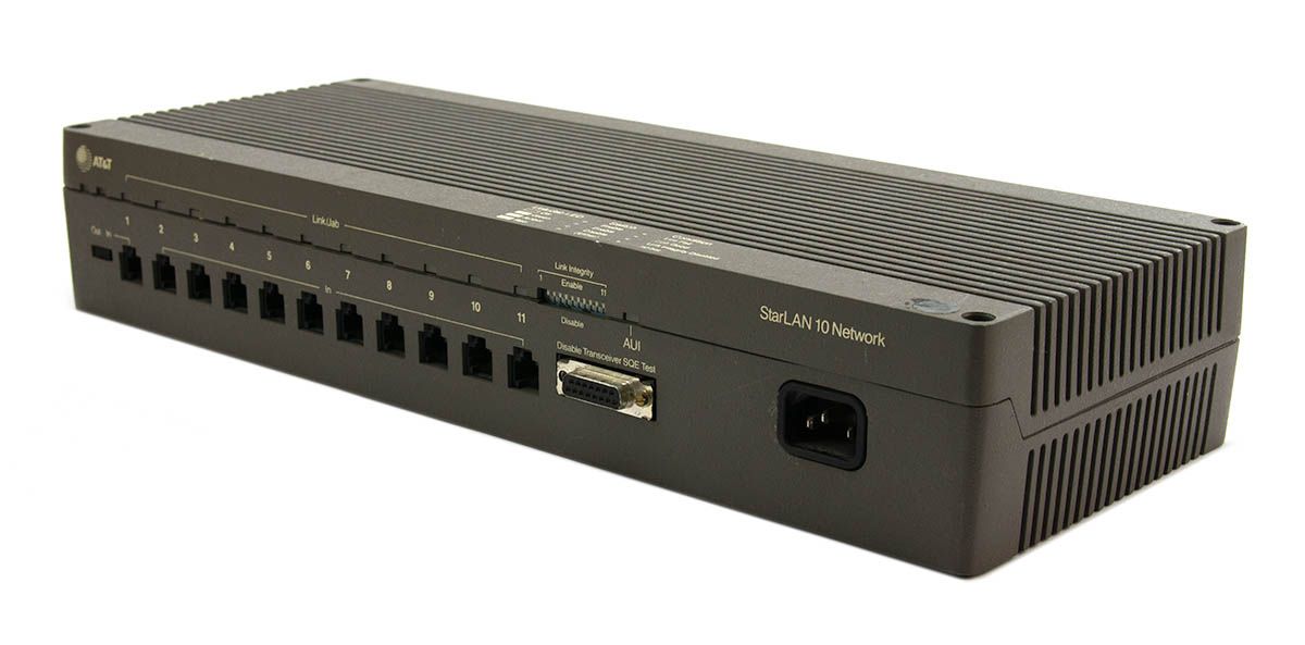 AT&T StarLAN 10 12-Port 10/100 Network Hub - Grade A Refurbished - AT&T refurbished available on PCLiquidations
