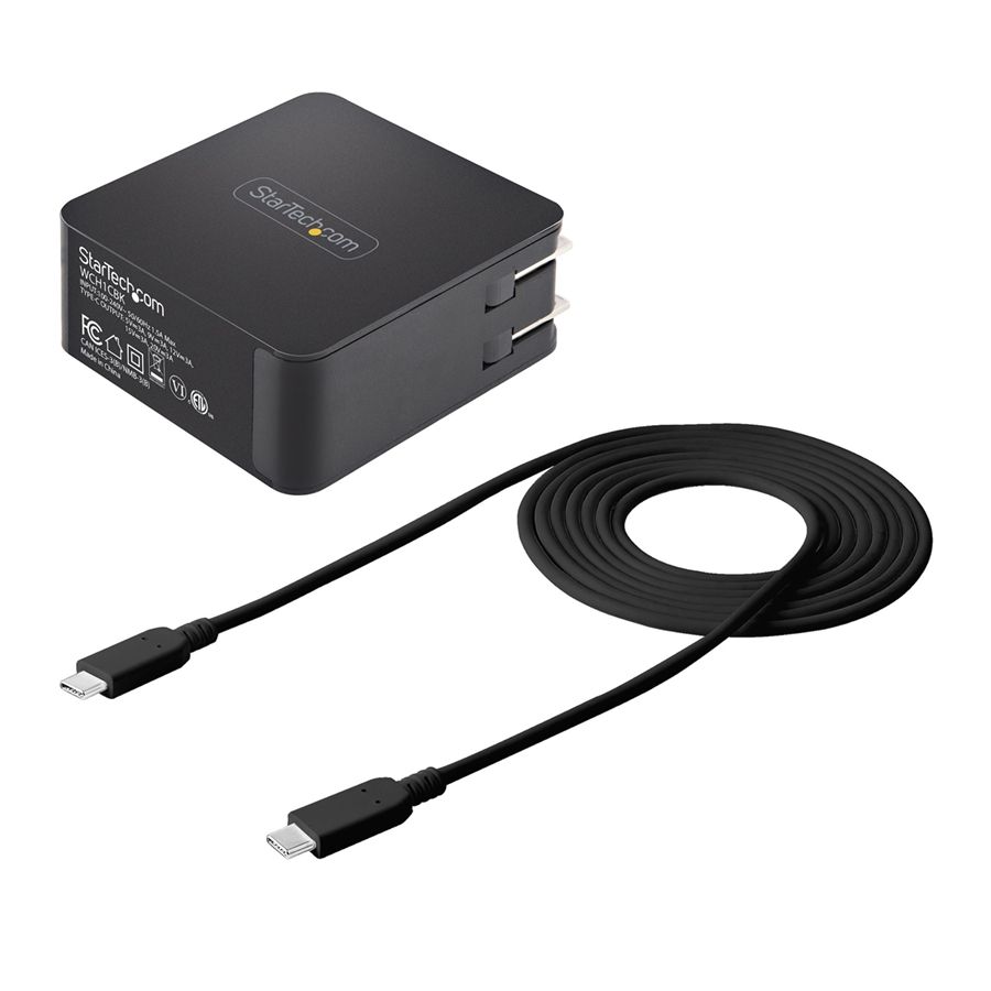 Buy Startech 60W USB-C Wall Charger w/ USB-C Cable Refurbished - $65.99 Startech 60W USB-C Wall Charger w/ USB-C Cable Refurbished - StarTech.com (standardized as per the brand's official website refurbished available on PCLiquidations