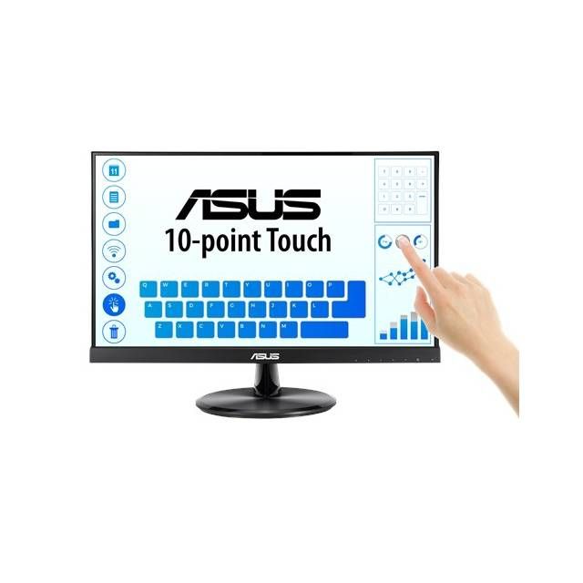 ASUS VT229H 21.5"" Touchscreen LED LCD Monitor w/ Speaker - Black Refurbished - Asus refurbished available on PCLiquidations