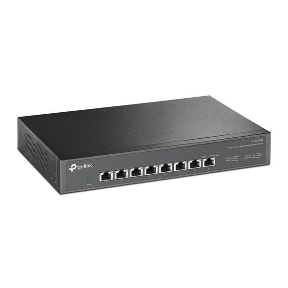 TP-Link TL-SG1008MP 8-Port 10/100/1000 PoE+ Switch Refurbished - TP-Link refurbished available on PCLiquidations