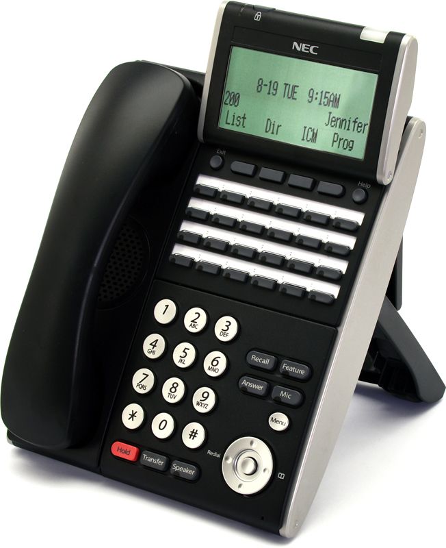 NEC Univerge DT700 ITL-24D-1 IP Display Phone (690004) - Grade A Refurbished - NEC (Nippon Electric Company) refurbished available on PCLiquidations