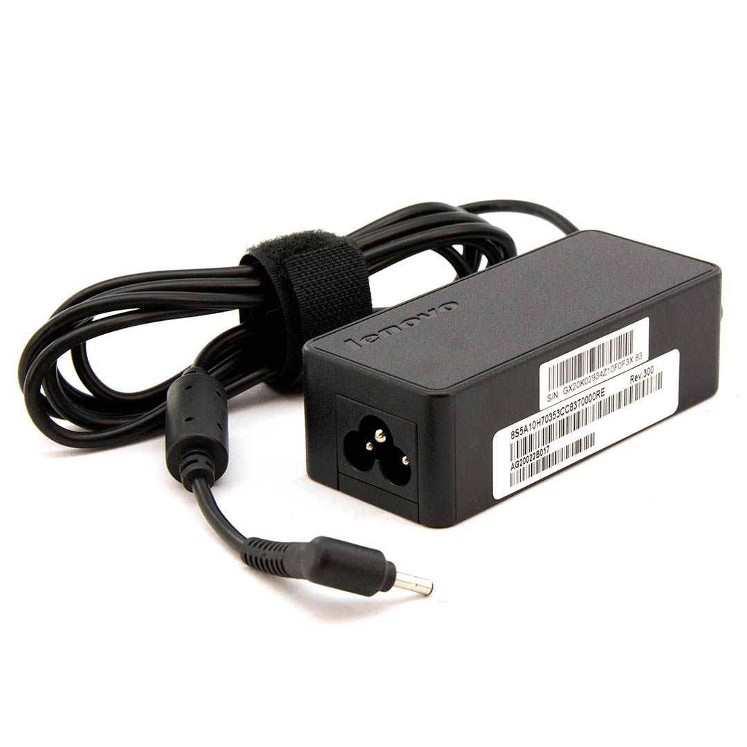 Lenovo ADLX45DLC3A 20V 2.25A Tiny Round Barrel Power Adapter Refurbished - Lenovo refurbished available on PCLiquidations