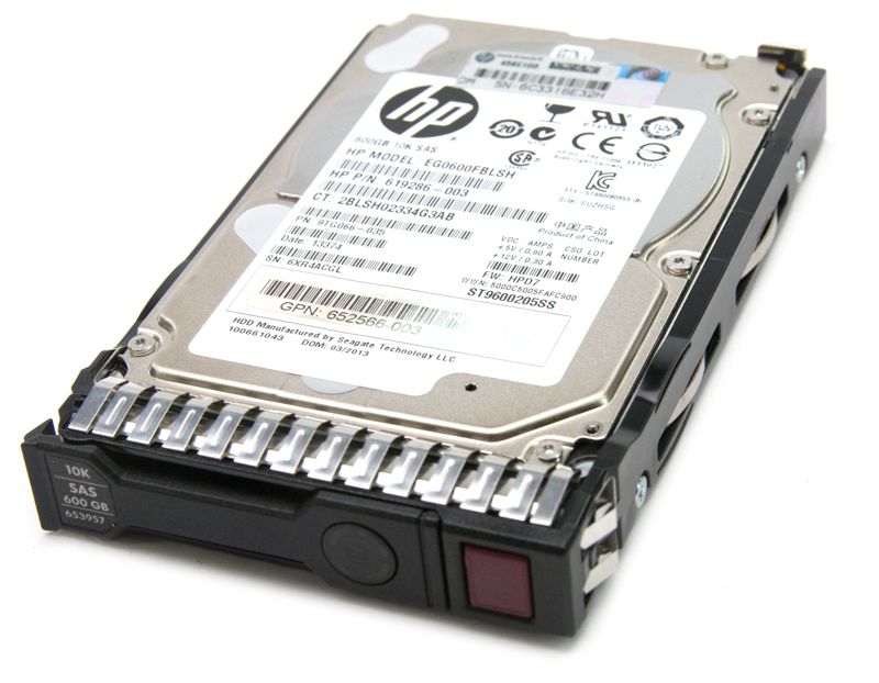 Buy HP 600GB 10000 RPM 2.5"" SAS Hard Disk Drive HDD (EG0600FBLSH) Refurbished - $35.95 HP 600GB 10000 RPM 2.5"" SAS Hard Disk Drive HDD (EG0600FBLSH) Refurbished - Hewlett-Packard (ou HP en abrégé) refurbished available on PCLiquidations
