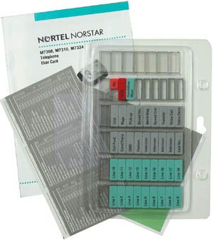 Nortel M7000 Series Telephone User Card and Lit Pack Norstar - New Refurbished -  refurbished available on PCLiquidations