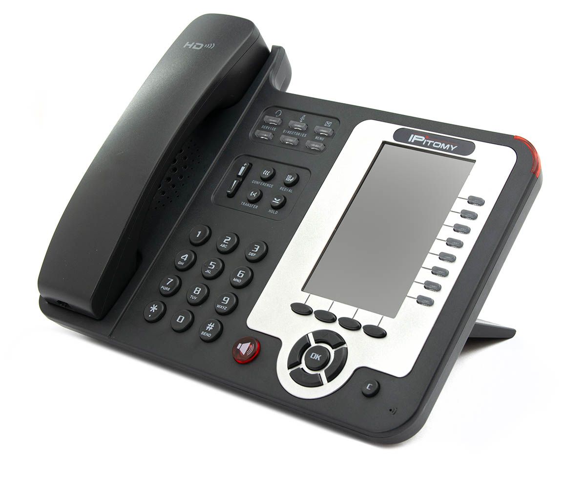 IPitomy IP620-B Black IP Display Phone - Grade A Refurbished -  refurbished available on PCLiquidations