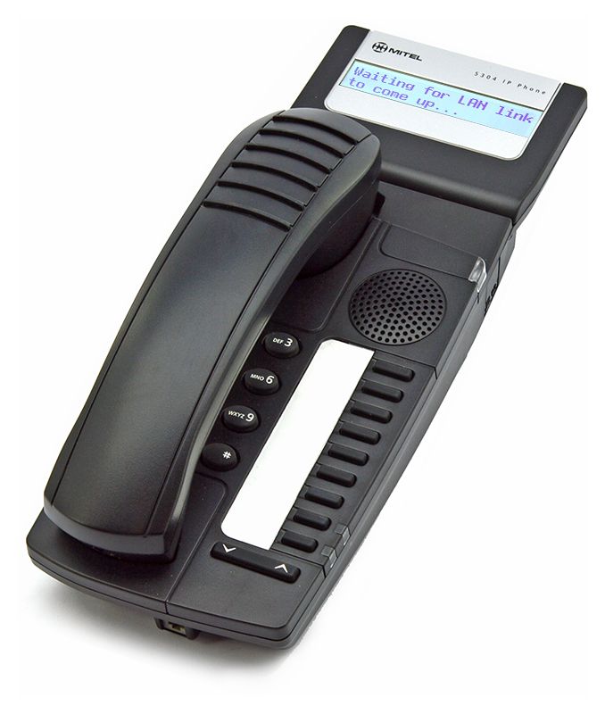 Mitel 5304 Black IP Display Speakerphone  - Grade A Refurbished - Mitel refurbished available on PCLiquidations