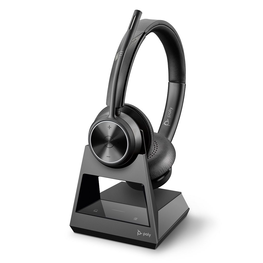 Poly Savi 7320 Office DECT Wireless Stereo Headset Refurbished - N/A (Il existe plusieurs marques avec le nom "Poly", il refurbished available on PCLiquidations