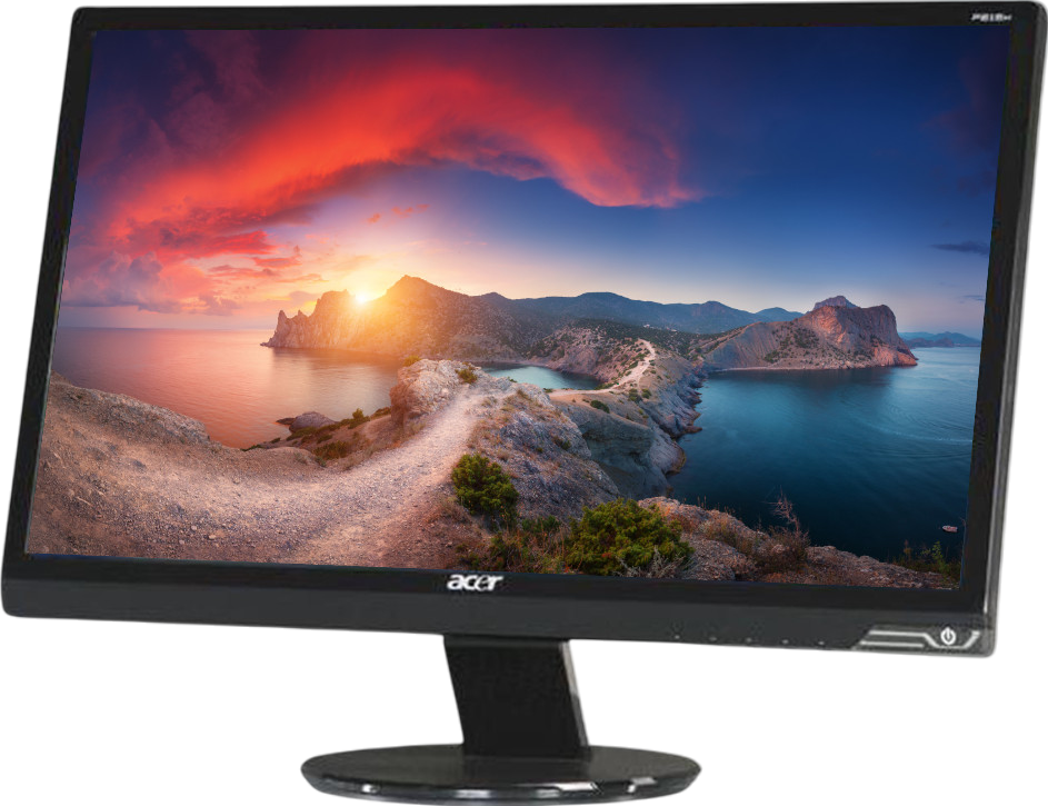 Acer P215H 21.5"" FHD LCD Monitor - Grade C Refurbished - Acer refurbished available on PCLiquidations