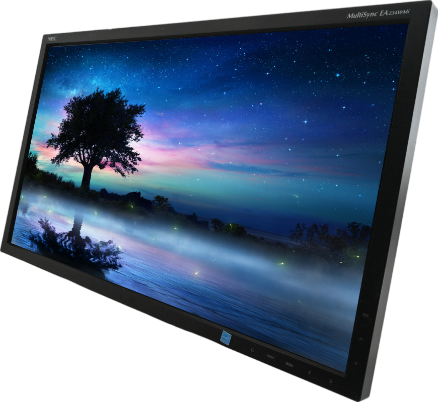 NEC EA234WMI-BK 23"" Widescreen LED Monitor - No Stand - Grade B Refurbished - NEC (Nippon Electric Company) refurbished available on PCLiquidations