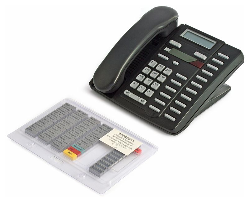 Nortel Meridian M8314 Display Phone Black Refurbished -  refurbished available on PCLiquidations