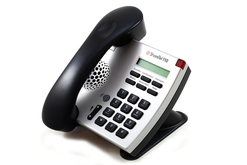 ShoreTel 110 Silver IP Phone - Grade B Refurbished -  refurbished available on PCLiquidations