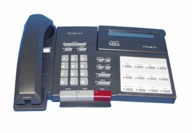 Vodavi/Vertical TR-9014-71 Phone Speaker Display Phone Charcoal - Grade A Refurbished -  refurbished available on PCLiquidations