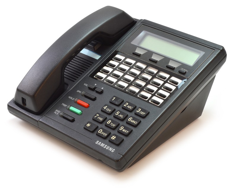 Samsung Prostar DCS 24B Black LCD Display Phone Refurbished - Samsung refurbished available on PCLiquidations