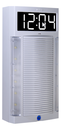 Algo 8190S SIP Classroom Speaker Clock w/ Strobe Refurbished -  refurbished available on PCLiquidations