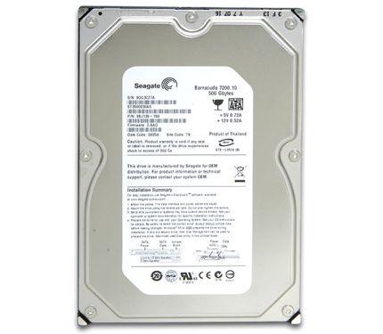 Seagate 400GB 7200RPM 3.5"" SATA Hard Disk Drive HDD (9BJ144-300) Refurbished - Seagate refurbished available on PCLiquidations