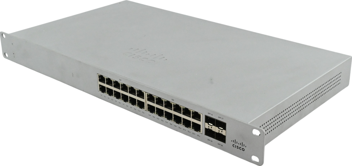 Cisco Meraki MS120-24-HW 24-Port Gigabit Switch - Refurbished Refurbished - Cisco Systems Inc. refurbished available on PCLiquidations