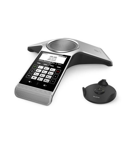 Yealink DECT CP930W Silver IP Display Wireless Conference Phone Grade B Refurbished - Yealink refurbished available on PCLiquidations