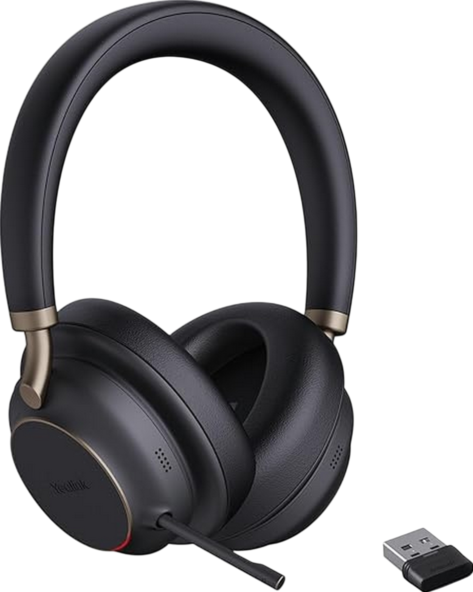 Yealink BH76 Plus UC Bluetooth Wireless Headset Black - USB C Refurbished - Yealink refurbished available on PCLiquidations