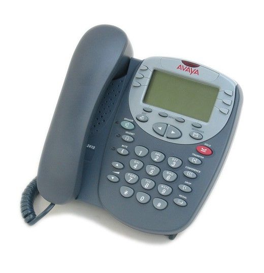 Avaya 2410 12-Button Black Digital Display Speakerphone - Grade B Refurbished - Avaya refurbished available on PCLiquidations