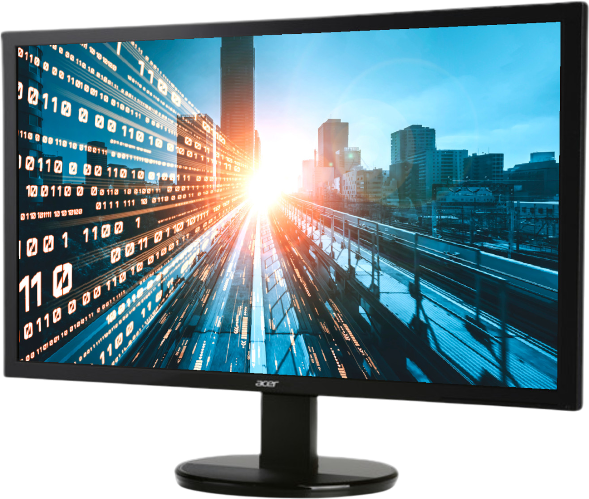 Acer K242HQL BBMD 24"" Widescreen LED Monitor - Grade C Refurbished - Acer refurbished available on PCLiquidations
