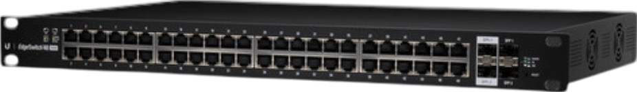 Ubiquiti EdgeSwitch 48-Port Managed PoE Gigabit Switch - New Refurbished - Ubiquiti refurbished available on PCLiquidations