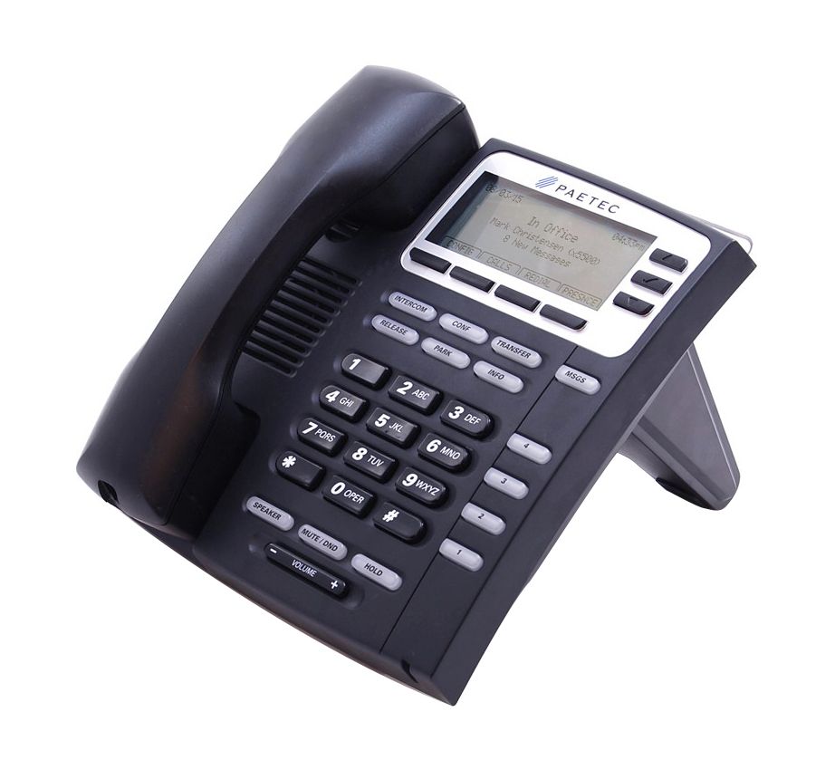 AllWorx 9204P Black IP Display Speakerphone - Grade A Refurbished -  refurbished available on PCLiquidations