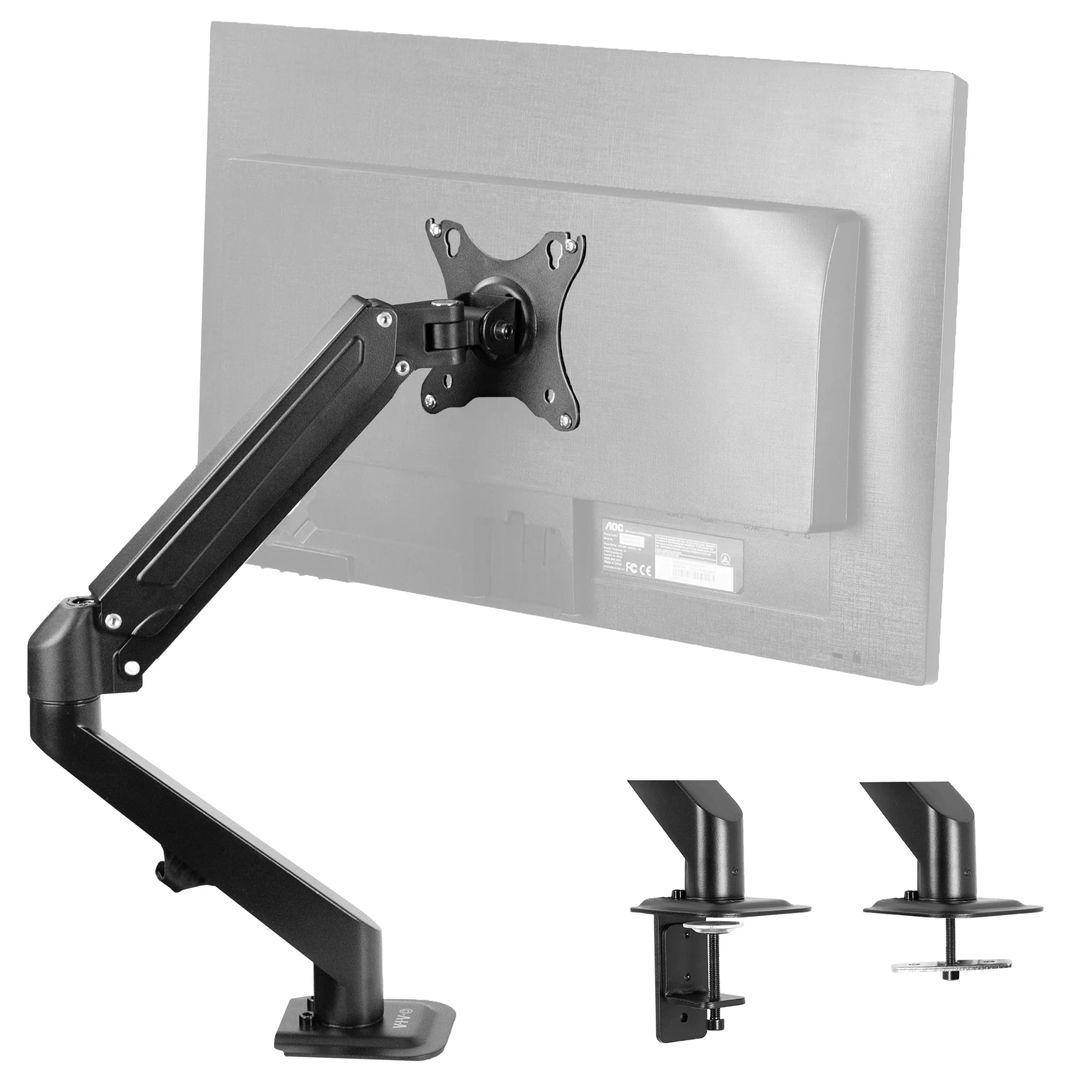 VIVO Pneumatic Arm Single Monitor Desk Mount Refurbished -  refurbished available on PCLiquidations